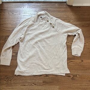 J. Crew Light Beige Knit Sweater